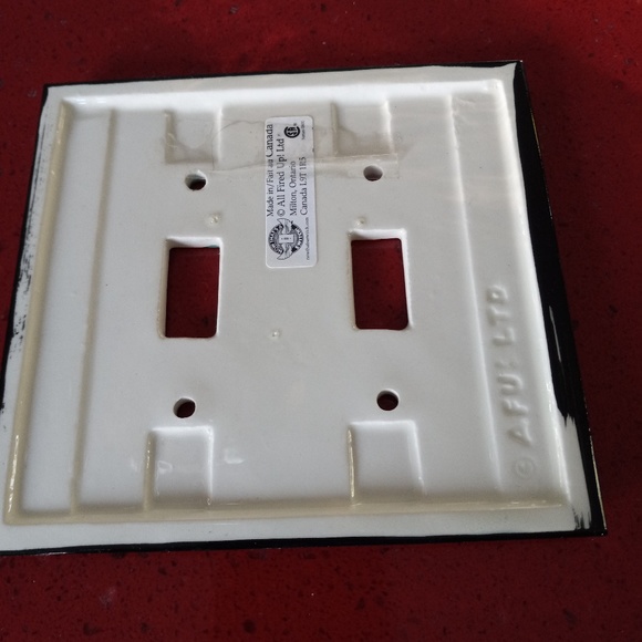 ☄️ HOST PICK ☄️ Ceramic Light Switch Cover - Picture 2 of 3
